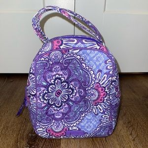 Vera Bradley Lunchbox Lilac Tapestry